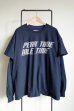 画像1: renewces       "3way Layered T-sh"・navy (1)