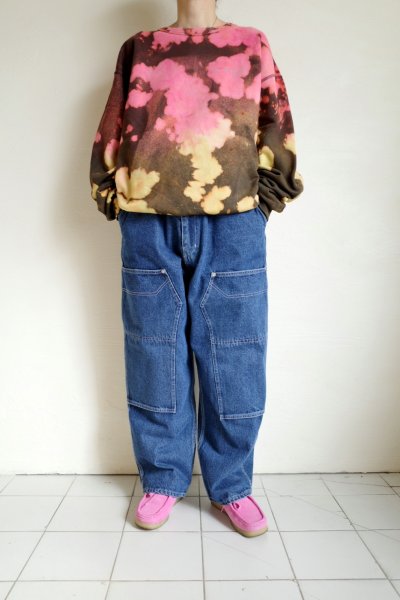 画像15: BAL         30%OFF LOGO TIE DYE CREW by YUKIDYE・black