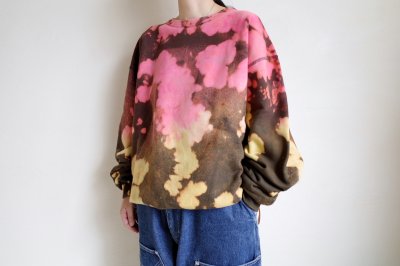画像16: BAL         30%OFF LOGO TIE DYE CREW by YUKIDYE・black