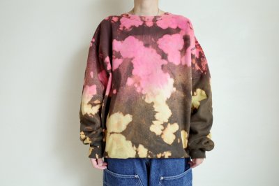 画像8: BAL         30%OFF LOGO TIE DYE CREW by YUKIDYE・black