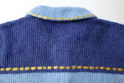 画像10: PHINGERIN       フィンガリン  PG1 KNIT・サックス×ブルー