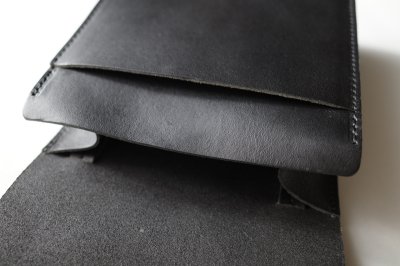 画像5: NL       ニール HECTOR レザーショルダーバック・ブラック