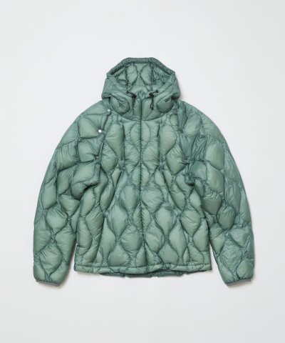 画像1: BAL       TAION REMOVABLE SLEEVE DOWN JACKET・dark mint