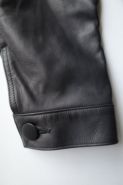 画像6: black means　 x beauty:beast レザートラッカージャケット