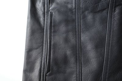 画像4: black means　 x beauty:beast レザートラッカージャケット