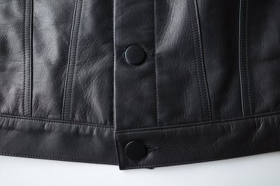 画像5: black means　 x beauty:beast レザートラッカージャケット