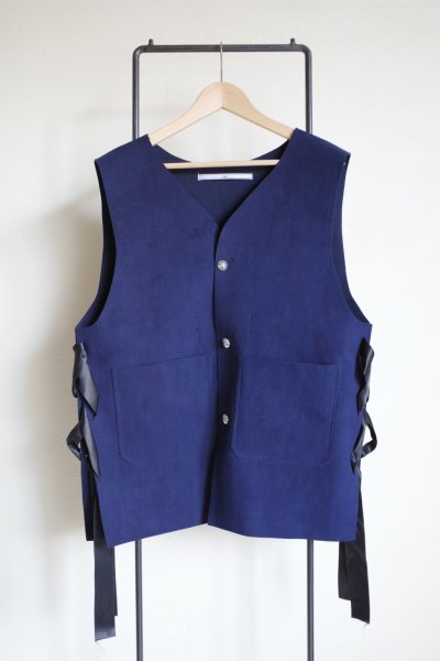 画像1: tokio       FAKE SUEDE VEST