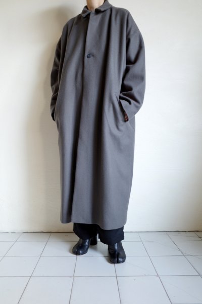 画像10: Dulcamara      メルトンBIGコート・グレー