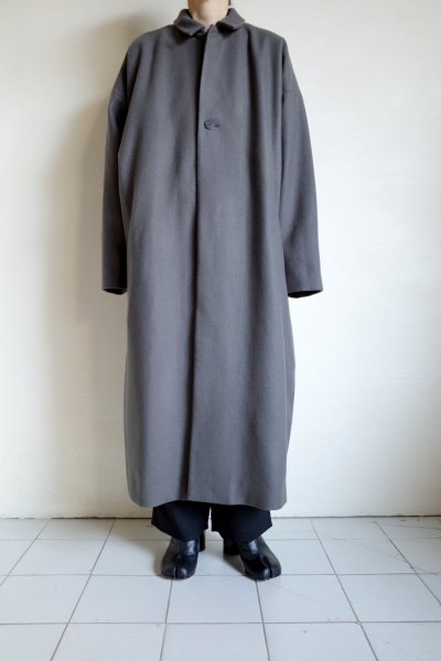 画像9: Dulcamara      メルトンBIGコート・グレー
