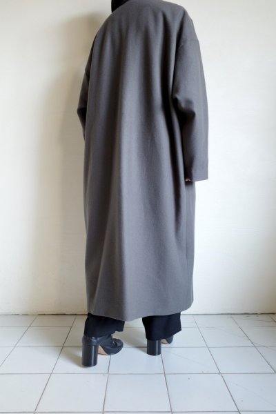 画像12: Dulcamara      メルトンBIGコート・グレー