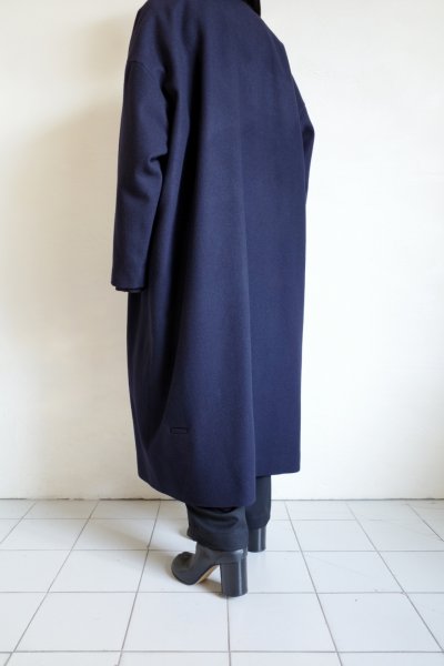 画像10: Dulcamara　　　　　　メルトンBIGコート・ネイビー
