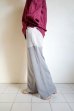 画像6: renewces       "bicolor combination pants"・l.grey×d.grey