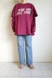 画像11: renewces       "3way Layered T-sh"・burgundy