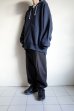 画像10: UNTRACE        PILE FLEECE SWEAT・DARK NAVY