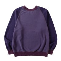 NEXUSVII.       R/S DAMAGED 3TONE SWEAT・FADE PURPLE