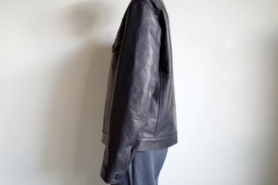 画像10: black means　 x beauty:beast レザートラッカージャケット