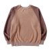 画像3: NEXUSVII.       R/S DAMAGED 3TONE SWEAT・FADE BROWN