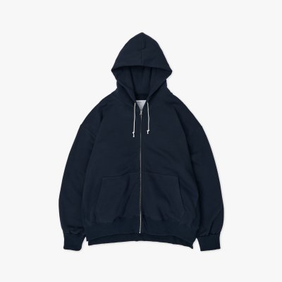 画像1: UNTRACE        PILE FLEECE SWEAT・DARK NAVY