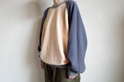 画像17: NEXUSVII.       R/S DAMAGED 3TONE SWEAT・FADE YELLOW