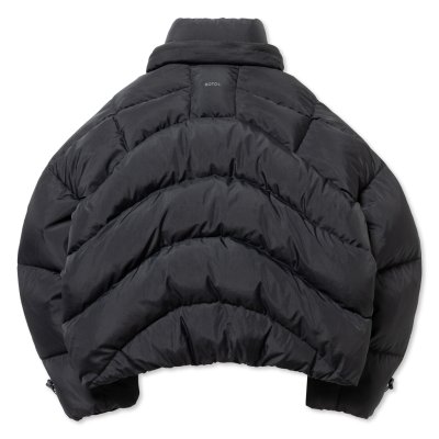 画像2: ROTOL       CURVY DOWN JACKET・BLACK