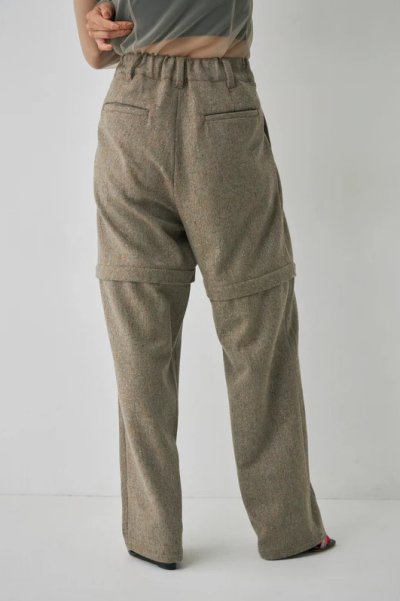 画像6: Mediam       Tweed Removable Pants・Sand
