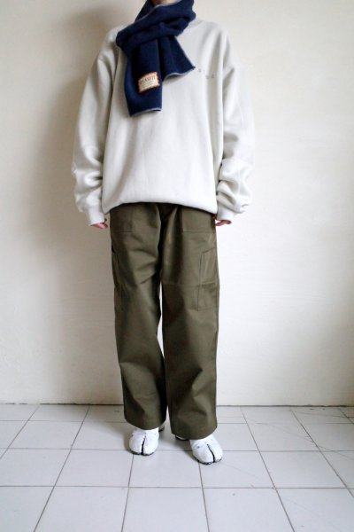 画像7: RELAX FIT       リラックスフィット ”FLEECE MUFFLER MINNEAPOLIS”・ネイビー×クリーム