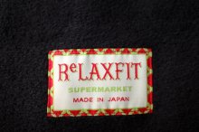 他の写真1: RELAX FIT       リラックスフィット ”FLEECE MUFFLER MINNEAPOLIS”・ブラック×クリーム