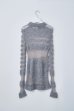 画像1: naokitomizuka       low gauge knit・charcoal (1)