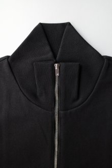 他の写真1: naokitomizuka       power shoulder half zip sweatshirts・black