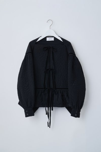 画像1: naokitomizuka       quilting blouson・black