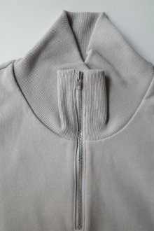 他の写真1: naokitomizuka       power shoulder half zip sweatshirts・gray