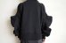 画像8: naokitomizuka       power shoulder half zip sweatshirts・black