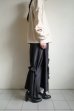 画像12: naokitomizuka       power shoulder half zip sweatshirts・beige