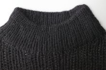 他の写真1: naokitomizuka       low gauge knit・black