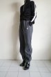 画像10: naokitomizuka       volume sweat pant・gray