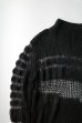 画像2: naokitomizuka       low gauge knit・black (2)