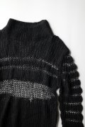 naokitomizuka       low gauge knit・black