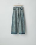 ssstein         TWIST SEAM BAGGY VINTAGE DENIM JEANS・INDIGO