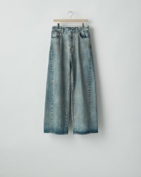 ssstein         TWIST SEAM BAGGY VINTAGE DENIM JEANS・INDIGO