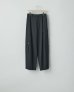 画像1: ssstein       CARGO POCKET WIDE EASY TROUSERS・BLACK (1)