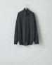 画像1: ssstein         WOOL SILK KNIT HIGH NECK LS・BLACK (1)