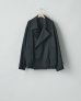 画像1: ssstein         W/SI SATIN OVERSIZED DOUBLE BREAST BLOUSON・BLACK (1)