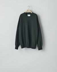 stein         UNTWITED YARN FADE SWEAT LS・BLACK