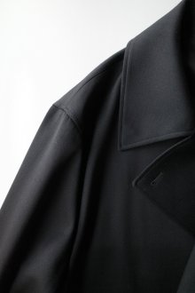 他の写真2: ssstein         W/SI SATIN OVERSIZED DOUBLE BREAST BLOUSON・BLACK