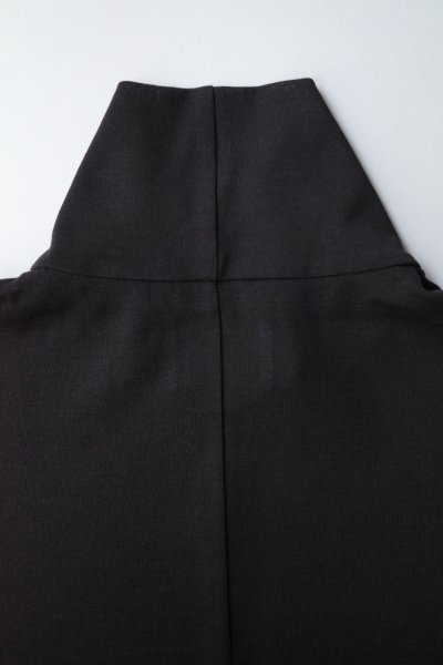 画像4: ssstein         WOOL SILK KNIT HIGH NECK LS・BLACK