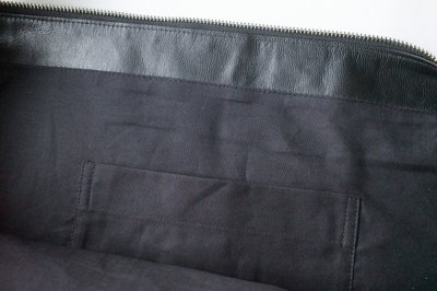 画像7: ssstein         SHIRRING HANDLE LEATHER SHOULDER BAG・LEATHER/BLACK