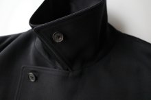 他の写真3: ssstein         W/SI SATIN OVERSIZED DOUBLE BREAST BLOUSON・BLACK