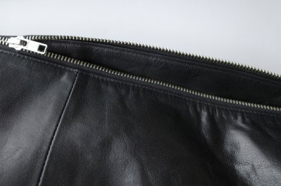 画像6: ssstein         SHIRRING HANDLE LEATHER SHOULDER BAG・LEATHER/BLACK