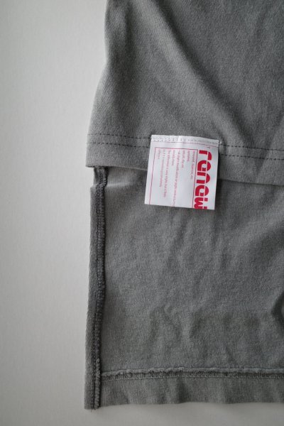 画像5: renewces       "L/S hooded print T-sh"・shadow grey×blue print