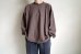 画像13: renewces       "Front switching over 1 point embroidery T-sh"・moka brown